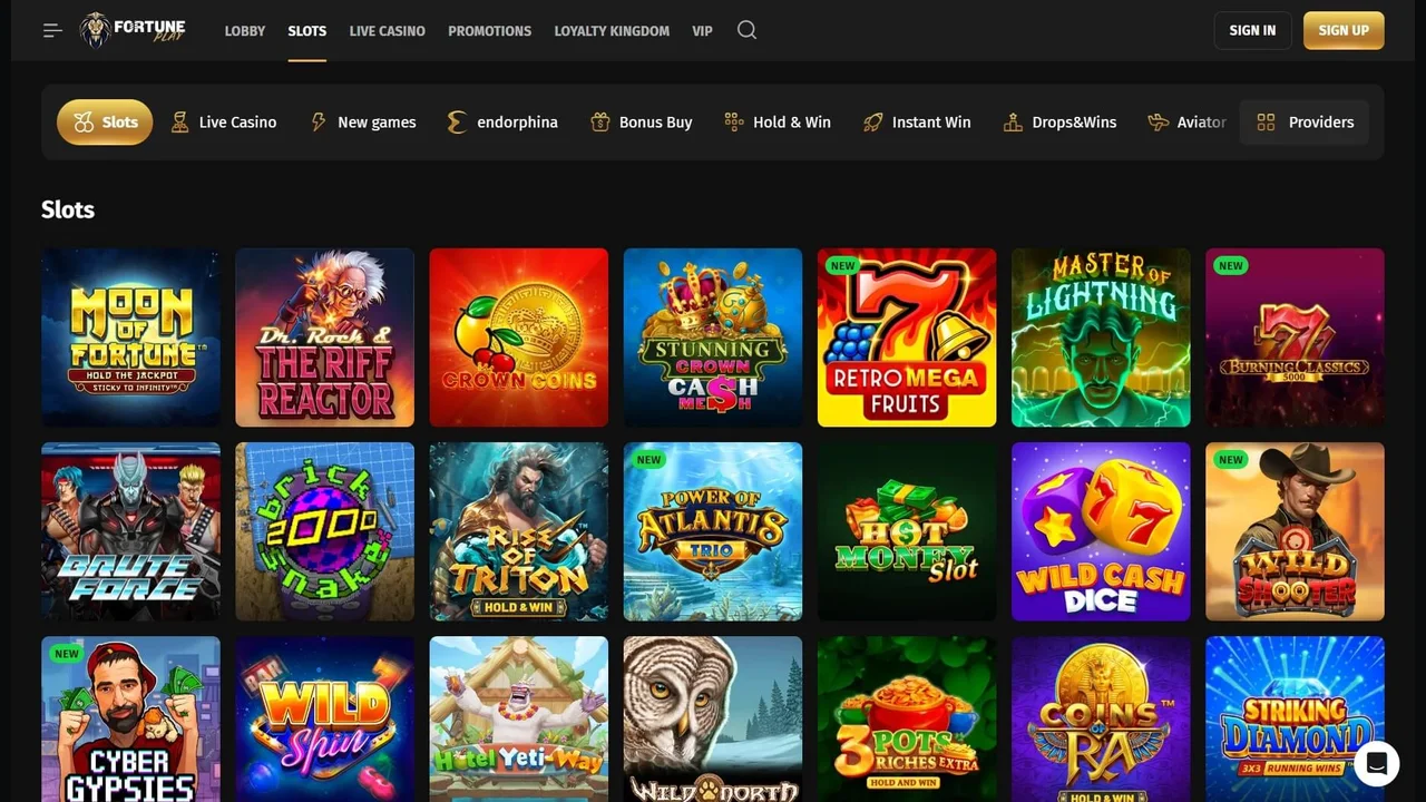 Fortune Play slots gallery reference